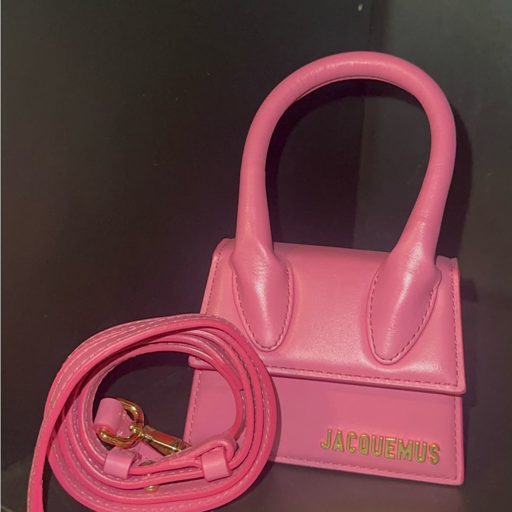 Jacquemus Vibrant Pink Mini Bag